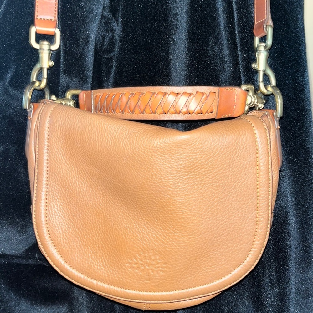 Mulberry brown leather crossbody/handbag convertible